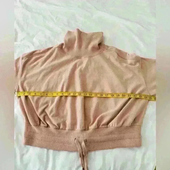 Sweaty Betty Melody Luxe Fleece Drawstring Pullover Size 14 - Picture 5 of 13
